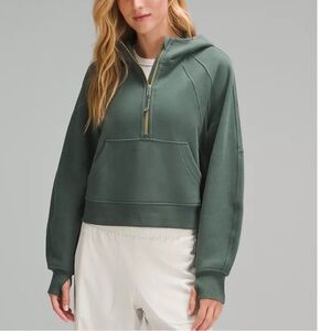 Lululemon Scuba Oversized half zip hoodie M/L